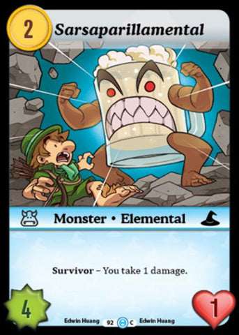 Munchkin CCG | Sarsaparillamental - The Desolation of Blarg #92/125 | The Nerd Merchant