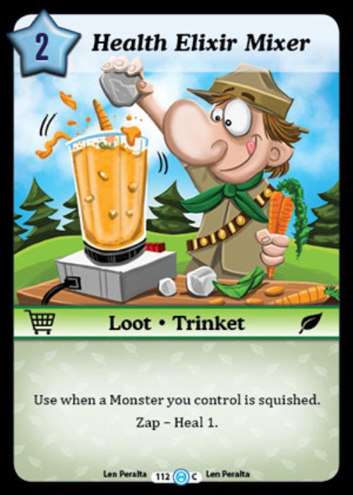 Munchkin CCG | Health Elixir Mixer - The Desolation of Blarg #112/125 | The Nerd Merchant