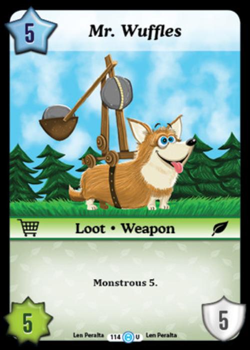 Munchkin CCG | Mr. Wuffles - The Desolation of Blarg #114/125 | The Nerd Merchant