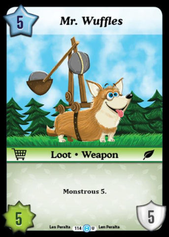 Munchkin CCG | Mr. Wuffles - The Desolation of Blarg #114/125 | The Nerd Merchant