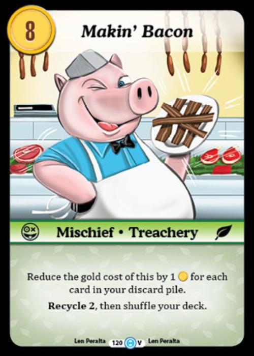 Munchkin CCG | Makin' Bacon - The Desolation of Blarg #120/125 | The Nerd Merchant