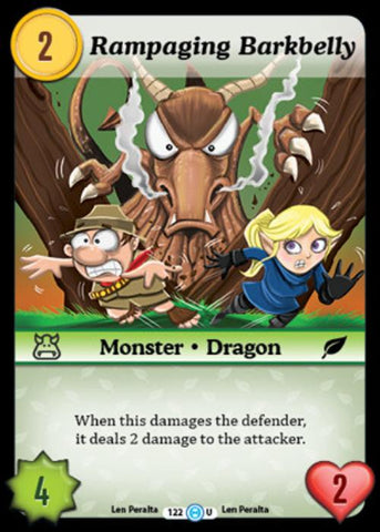 Munchkin CCG | Rampaging Barkbelly - The Desolation of Blarg #122/125 | The Nerd Merchant