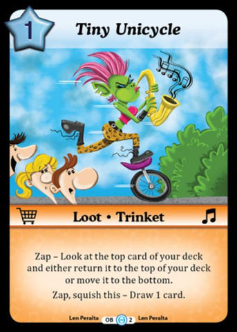 Munchkin CCG | Tiny Unicycle (Alt 1) - The Desolation of Blarg #OB2/125 | The Nerd Merchant