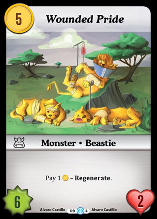 Munchkin CCG | Wounded Pride (Alt 1) - The Desolation of Blarg #OB4/125 | The Nerd Merchant