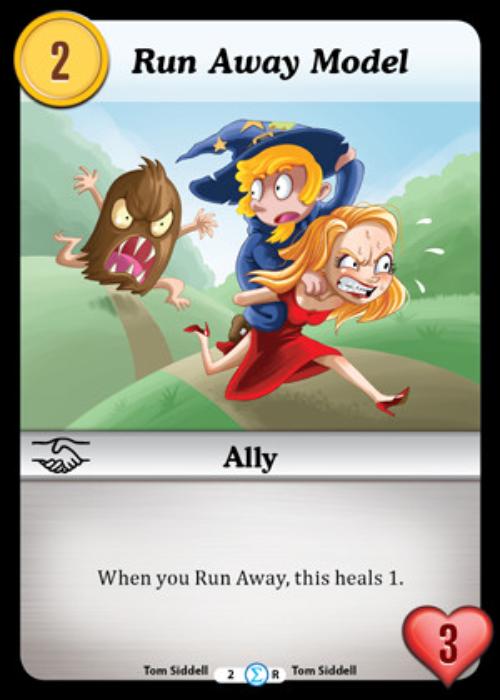 Munchkin CCG | Run Away Model - Fashion Furious #2/131 | The Nerd Merchant