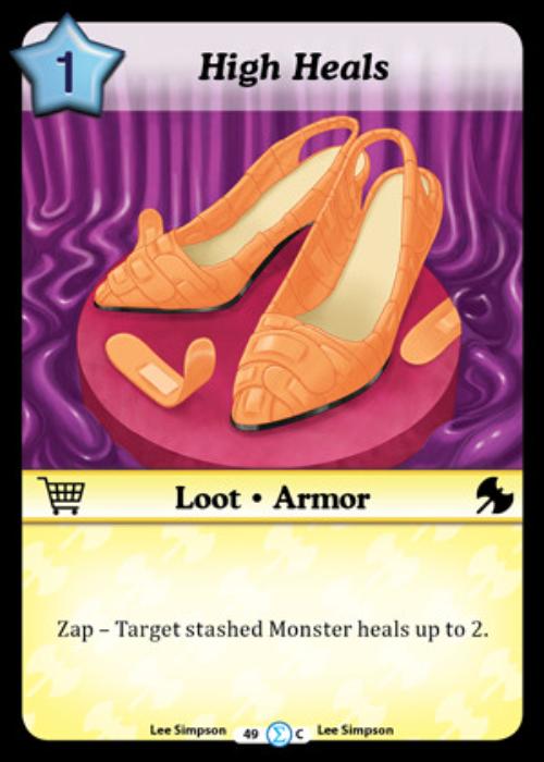 Munchkin CCG | High Heals - Fashion Furious #49/131 | The Nerd Merchant