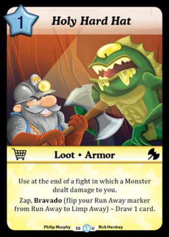 Munchkin CCG | Holy Hard Hat - Fashion Furious #50/131 | The Nerd Merchant