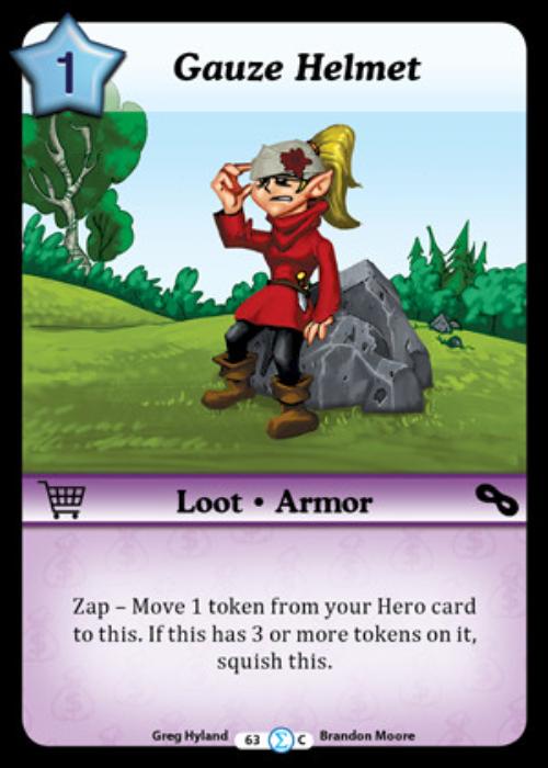 Munchkin CCG | Gauze Helmet - Fashion Furious #63/131 | The Nerd Merchant