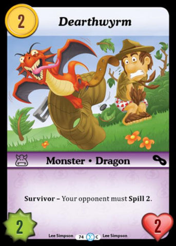 Munchkin CCG | Dearthwyrm - Fashion Furious #74/131 | The Nerd Merchant