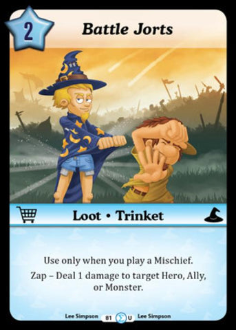 Munchkin CCG | Battle Jorts - Fashion Furious #81/131 | The Nerd Merchant