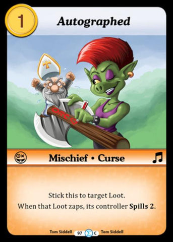 Munchkin CCG | Autographed - Fashion Furious #97/131 | The Nerd Merchant