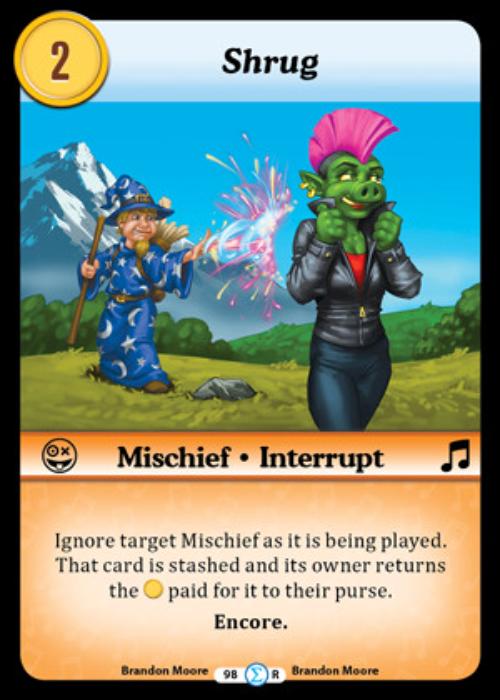 Munchkin CCG | Shrug - Fashion Furious #98/131 | The Nerd Merchant