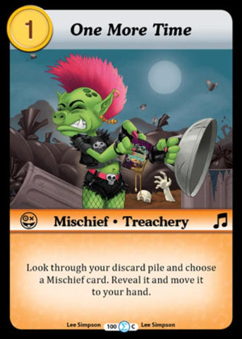 Munchkin CCG | One More Time - Fashion Furious #100/131 | The Nerd Merchant