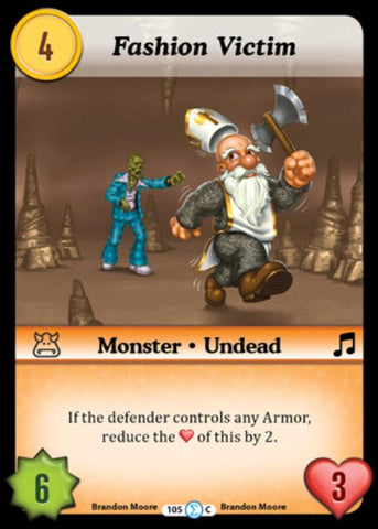 Munchkin CCG | Fashion Victim - Fashion Furious #105/131 | The Nerd Merchant