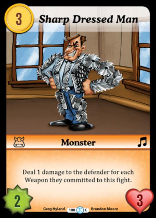 Munchkin CCG | Sharp Dressed Man - Fashion Furious #108/131 | The Nerd Merchant