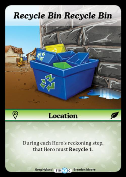 Munchkin CCG | Recycle Bin Recycle Bin - Fashion Furious #110/131 | The Nerd Merchant