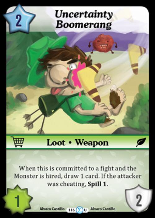 Munchkin CCG | Uncertainty Boomerang - Fashion Furious #116/131 | The Nerd Merchant