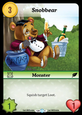 Munchkin CCG | Snobbear - Fashion Furious #124/131 | The Nerd Merchant