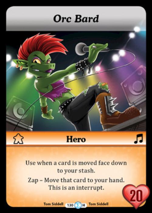 Munchkin CCG | Orc Bard (Foil) - Fashion Furious #130/131 | The Nerd Merchant