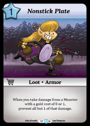 Munchkin CCG | Nonstick Plate - Season 1 #17/313 | The Nerd Merchant