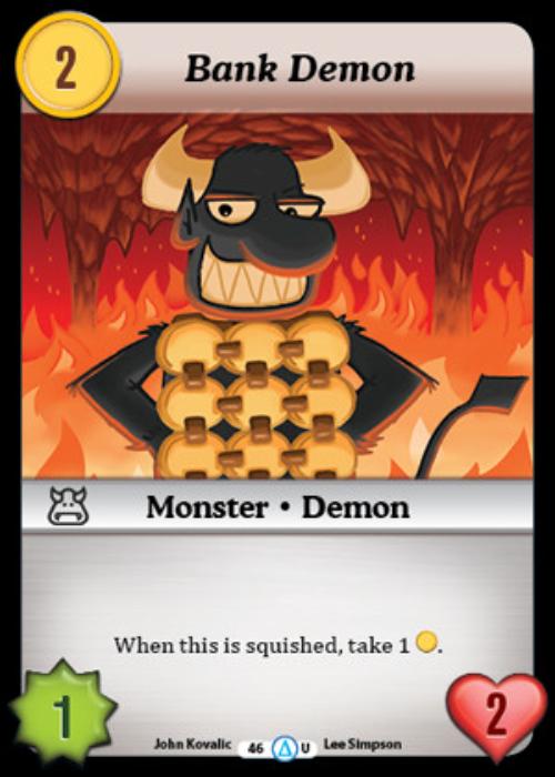 Munchkin CCG | Bank Demon - Season 1 #46/313 | The Nerd Merchant