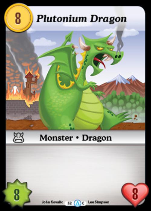 Munchkin CCG | Plutonium Dragon - Season 1 #52/313 | The Nerd Merchant