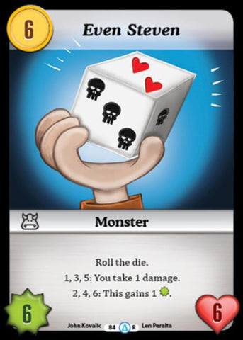 Munchkin CCG | Even Steven - Season 1 #84/313 | The Nerd Merchant