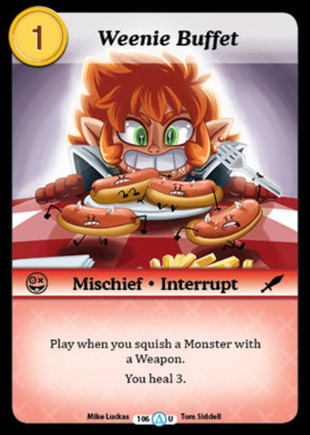 Munchkin CCG | Weenie Buffet - Season 1 #106/313 | The Nerd Merchant