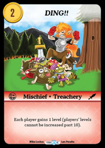 Munchkin CCG | DING!! - Season 1 #110/313 | The Nerd Merchant