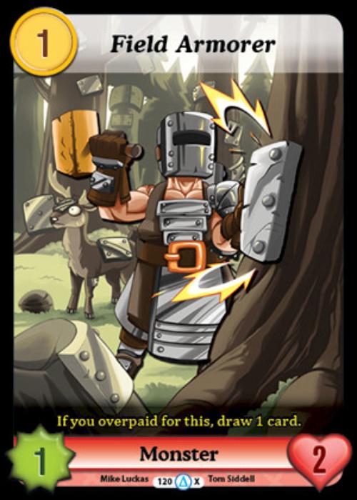 Munchkin CCG | Field Armorer (Alt 1) - Season 1 #120/313 | The Nerd Merchant