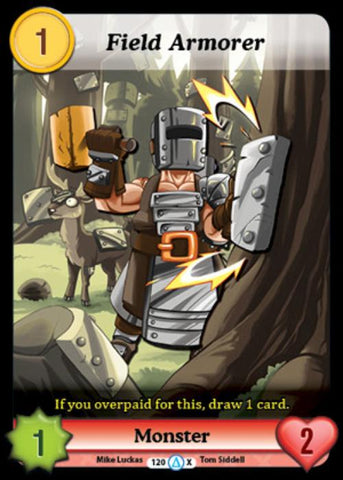 Munchkin CCG | Field Armorer (Alt 1) - Season 1 #120/313 | The Nerd Merchant