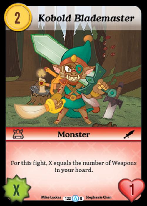 Munchkin CCG | Kobold Blademaster - Season 1 #122/313 | The Nerd Merchant