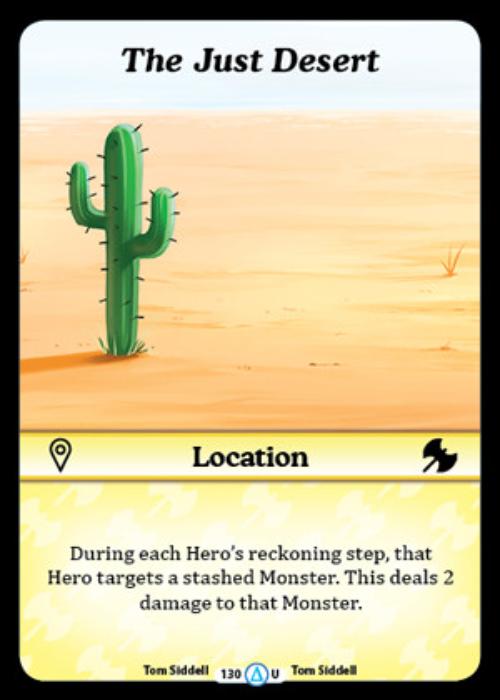 Munchkin CCG | The Just Desert - Season 1 #130/313 | The Nerd Merchant