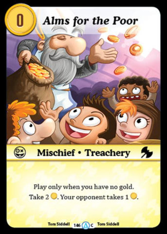 Munchkin CCG | Alms for the Poor - Season 1 #146/313 | The Nerd Merchant