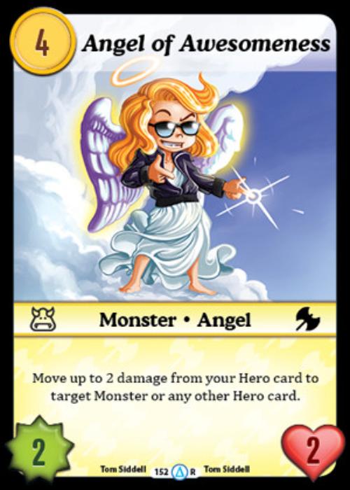 Munchkin CCG | Angel of Awesomeness - Season 1 #152/313 | The Nerd Merchant