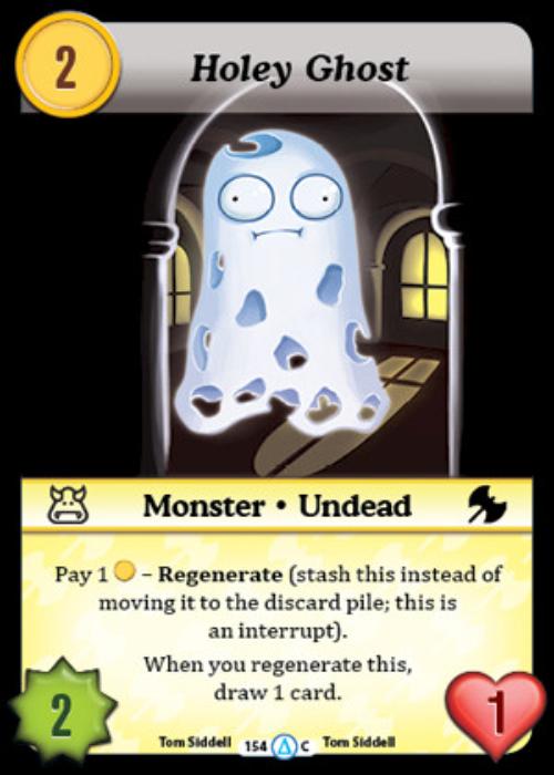 Munchkin CCG | Holey Ghost - Season 1 #154/313 | The Nerd Merchant