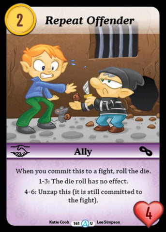 Munchkin CCG | Repeat Offender - Season 1 #161/313 | The Nerd Merchant