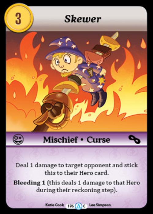 Munchkin CCG | Skewer - Season 1 #176/313 | The Nerd Merchant