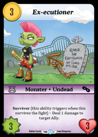 Munchkin CCG | Ex-ecutioner - Season 1 #190/313 | The Nerd Merchant