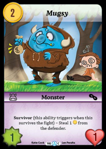 Munchkin CCG | Mugsy - Season 1 #192/313 | The Nerd Merchant