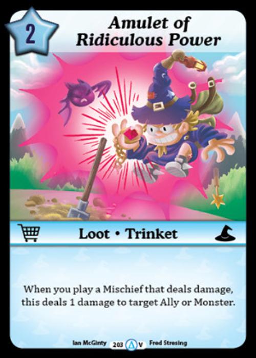 Munchkin CCG | Amulet of Ridiculous Power - Season 1 #203/313 | The Nerd Merchant