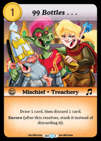 Munchkin CCG | 99 Bottles . . . - Season 1 #254/313 | The Nerd Merchant