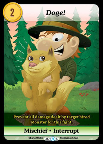 Munchkin CCG | Doge! (Alt 1) - Season 1 #287/313 | The Nerd Merchant