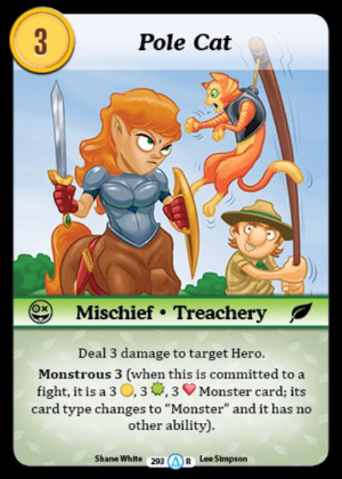 Munchkin CCG | Pole Cat - Season 1 #293/313 | The Nerd Merchant