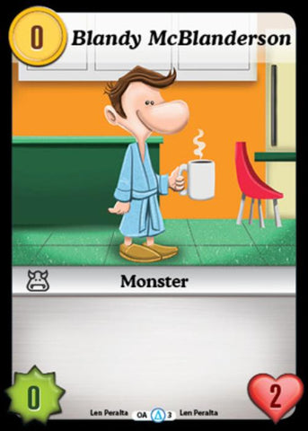 Munchkin CCG | Blandy McBlanderson (Alt 1) - Season 1 #OA3/313 | The Nerd Merchant