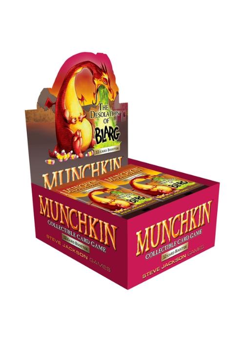 Munchkin CCG | The Desolation of Blarg Booster Box | The Nerd Merchant
