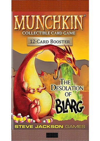 Munchkin CCG | The Desolation of Blarg Booster Pack | The Nerd Merchant