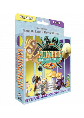 Munchkin CCG | Cleric & Thief Starter Deck | The Nerd Merchant