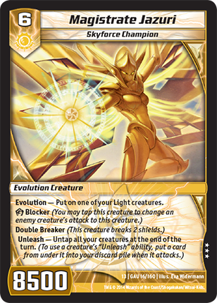 Kaijudo | Magistrate Jazuri - Level 6 (13GAU) | The Nerd Merchant