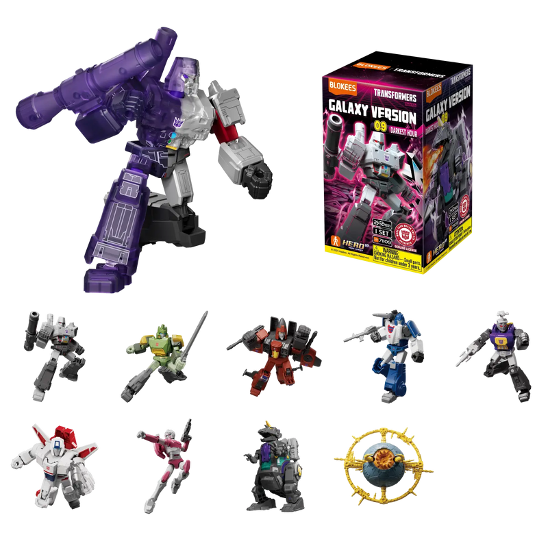 Blokees Figures Transformers Galaxy Version 09 Darkest Hour